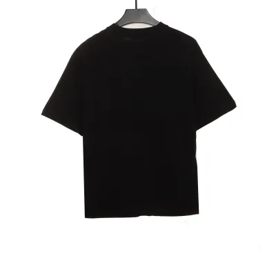 Celine Arc de Triomphe LOGO print short-sleeved shirt black T-Shirts 02