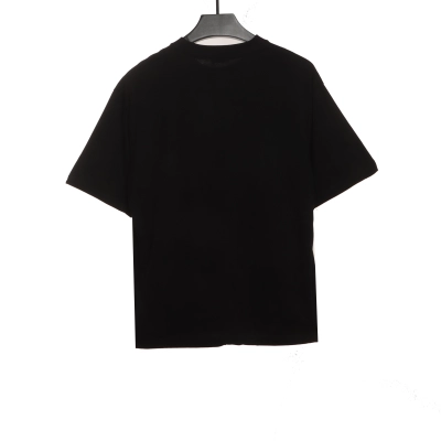  Celine Arc de Triomphe LOGO print short-sleeved shirt black T-Shirts 02
