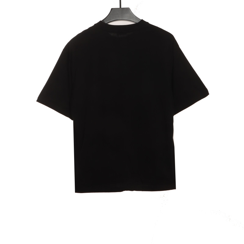 Celine Arc de Triomphe LOGO print short-sleeved shirt black T-Shirts