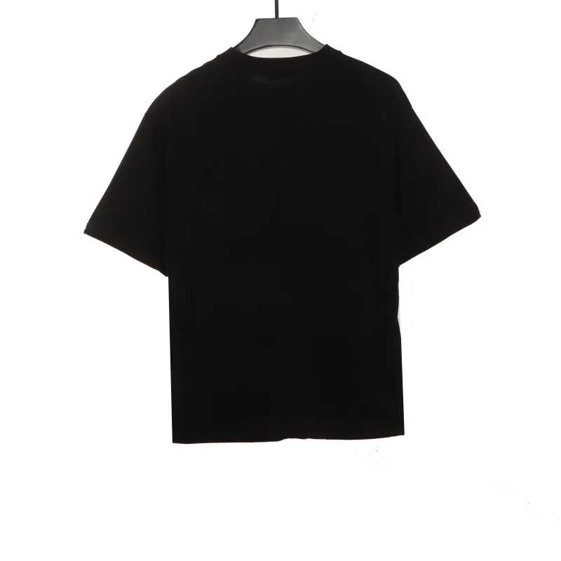  Celine Arc de Triomphe LOGO print short-sleeved shirt black T-Shirts