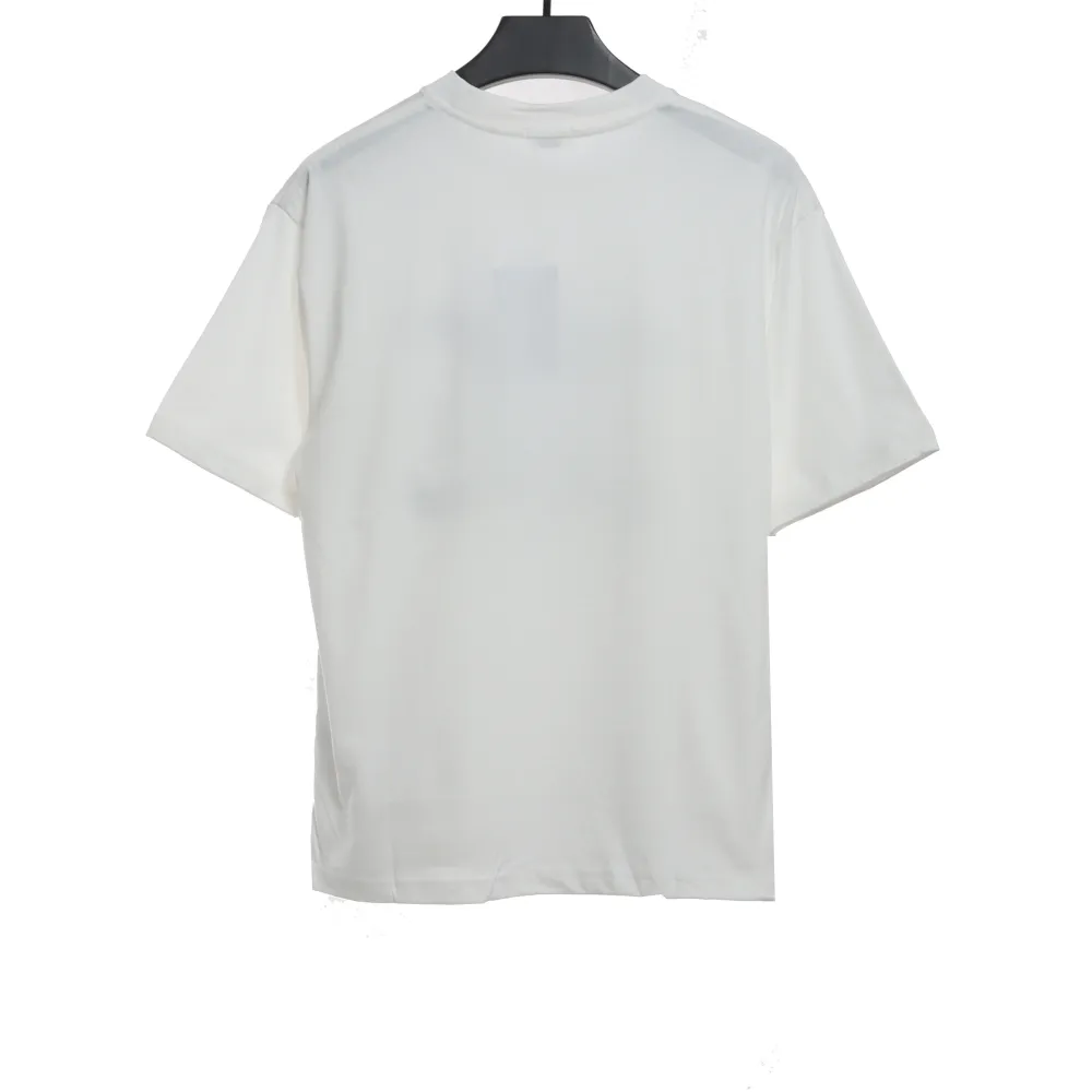  Celine Arc de Triomphe LOGO print short-sleeved shirt white T-Shirts