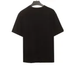  Celine basic letter short-sleeved shirt black T-Shirts