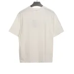  Celine basic letter short-sleeved shirt white T-Shirts