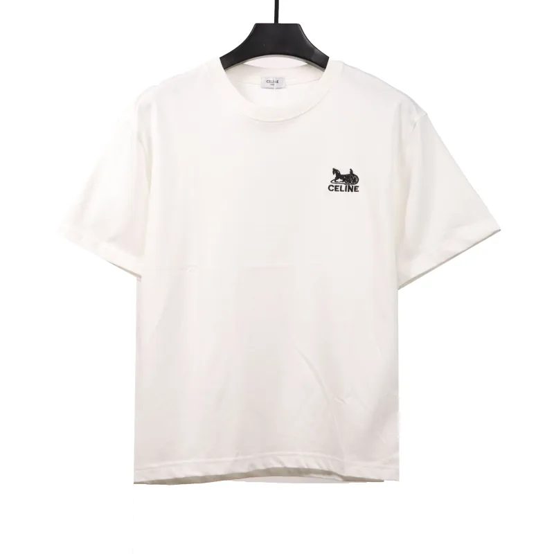  Celine carriage short-sleeved T-shirt 1902 T-Shirts
