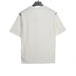  Celine contrasting lines black and white logo short-sleeved shirt 1901 T-Shirts