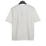 Celine joint-branded printed puppy short-sleeved shirt white T-Shirts