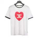  Celine love Arc de Triomphe print short-sleeved shirt T-Shirts