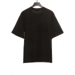  Celine rhinestone print short-sleeved shirt black T-Shirts