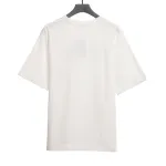  Celine rhinestone print short-sleeved shirt white T-Shirts