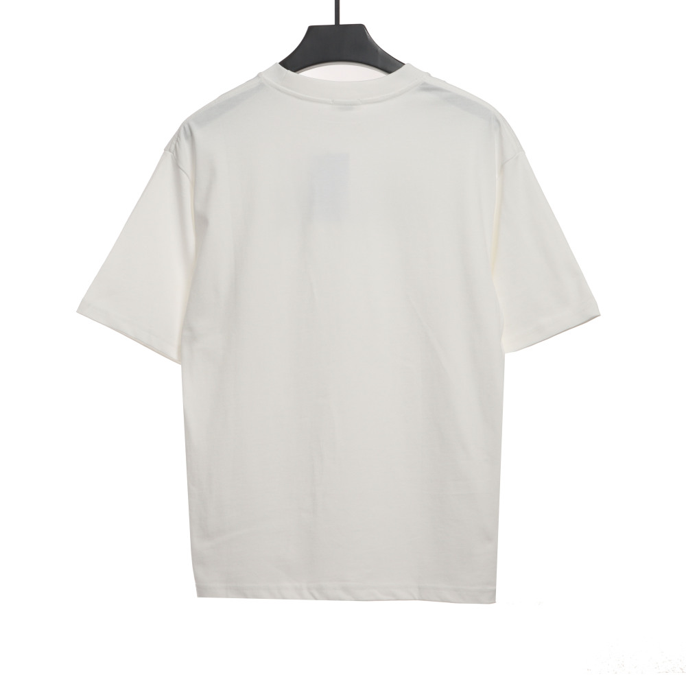 Celine rivet letter short-sleeved shirt white T-Shirts