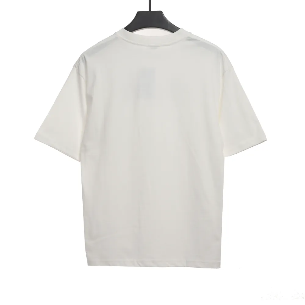 Celine rivet letter short-sleeved shirt white T-Shirts