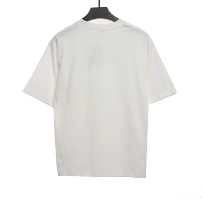 Celine rivet letter short-sleeved shirt white T-Shirts 02