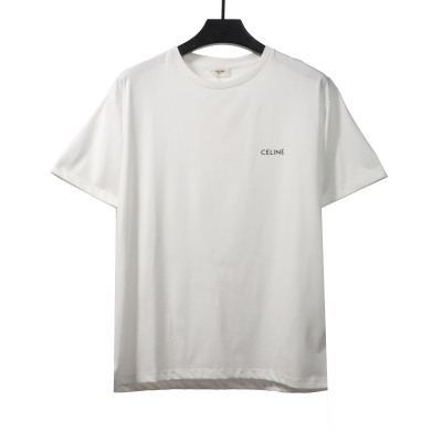 Celine simple small logo short sleeve T-Shirts 01