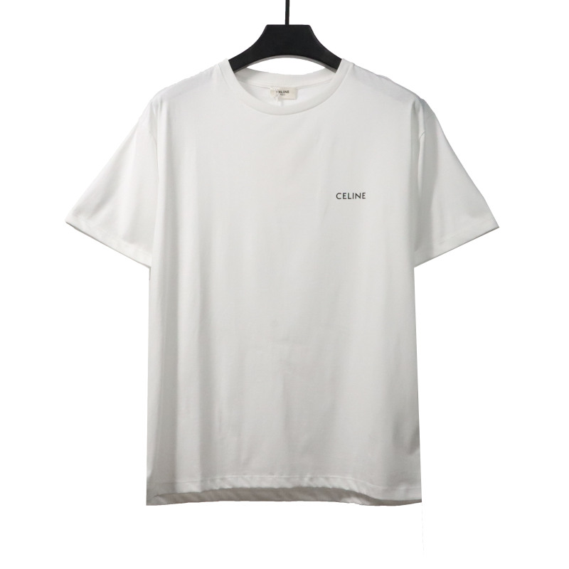 Celine simple small logo short sleeve T-Shirts