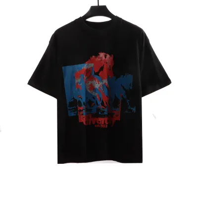 Givenchy 1952 war horse short sleeves black T-Shirts 01