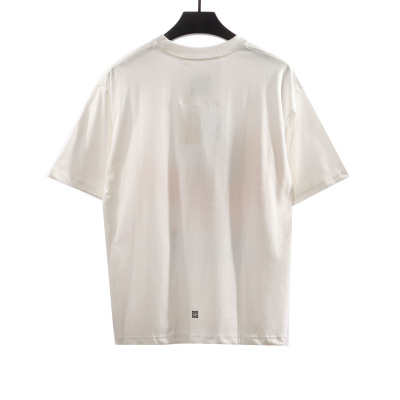 Givenchy 1952 war horse short sleeves white T-Shirts 02