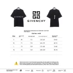 Givenchy 3D embroidery embroidered round neck short sleeves black T-Shirts
