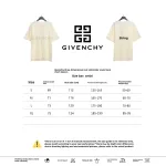 Givenchy 3D embroidery embroidered round neck short sleeves off-white T-Shirts