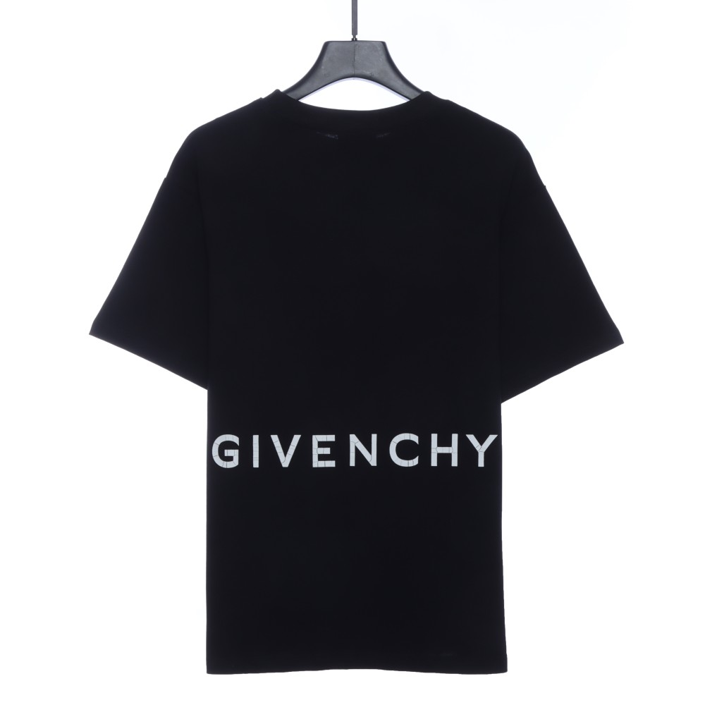 Givenchy 3D printed short sleeves black T-Shirts