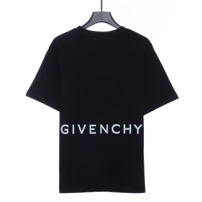 Givenchy 3D printed short sleeves black T-Shirts 02