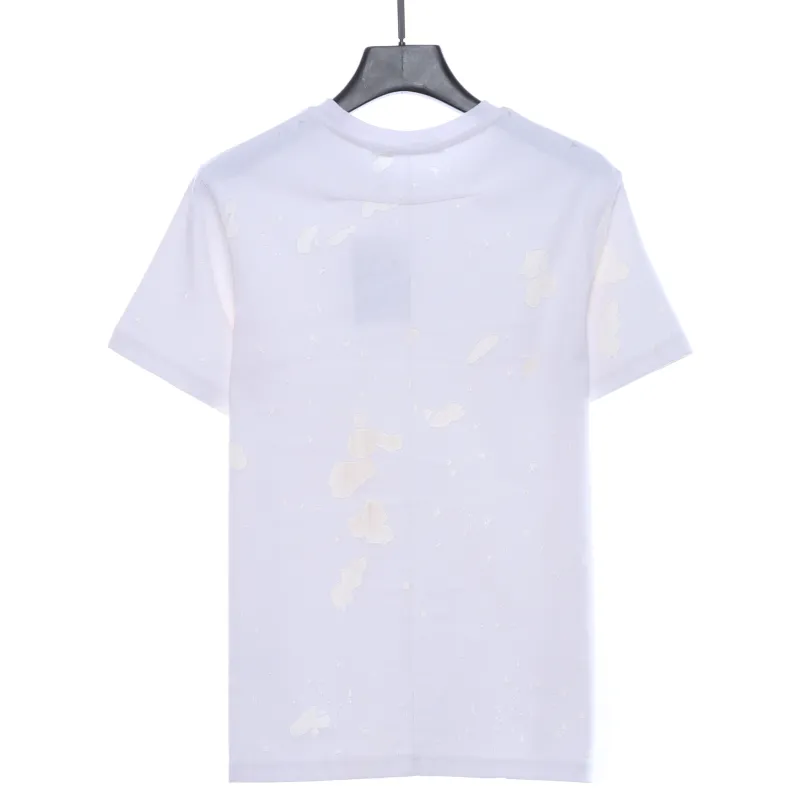  Givenchy 3D printed short sleeves white T-Shirts