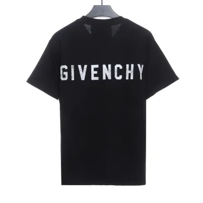  Givenchy 4G big logo short-sleeved black T-Shirts 02