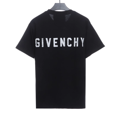 Givenchy 4G big logo short-sleeved black T-Shirts 02