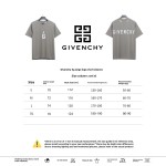 Givenchy 4G big logo short-sleeved gray T-Shirts