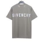 Givenchy 4G big logo short-sleeved gray T-Shirts