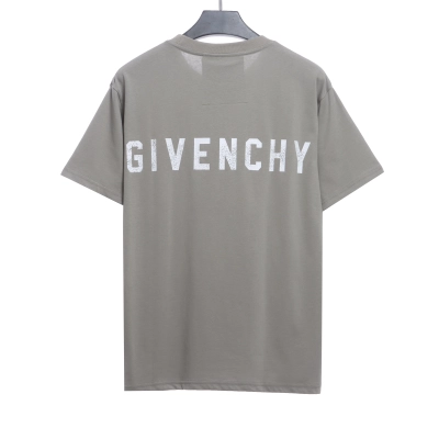 Givenchy 4G big logo short-sleeved gray T-Shirts 02