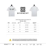 Givenchy collar feather logo short-sleeved T-shirt White T-Shirts