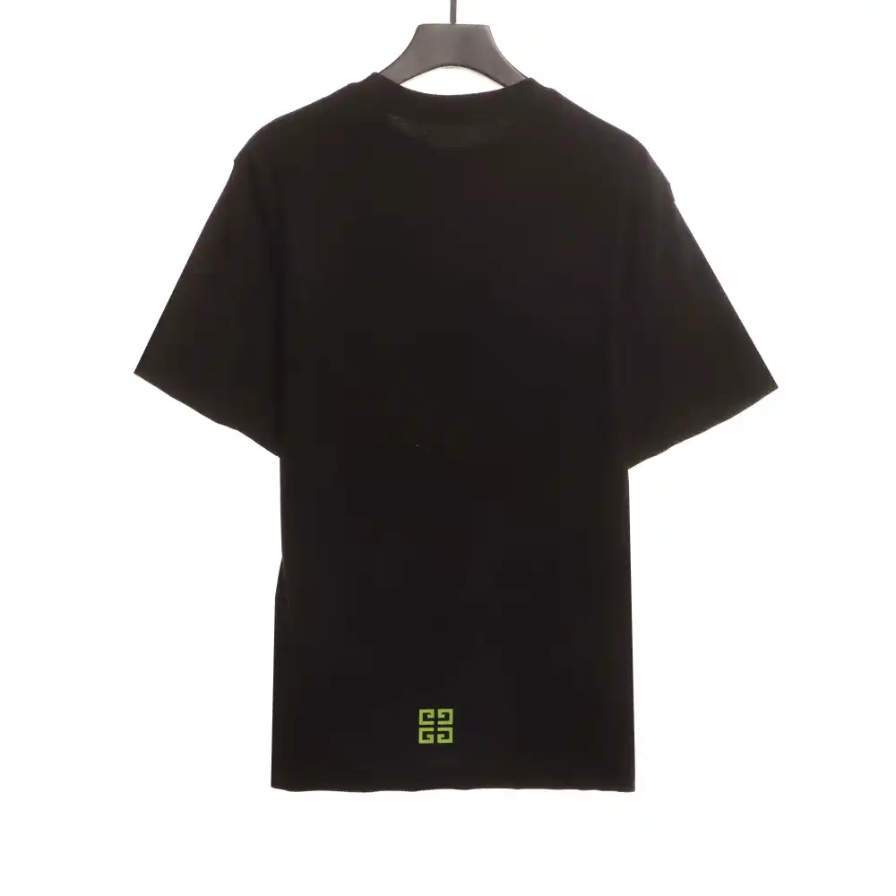  Givenchy colorful Sanskrit LOGO short sleeves T-Shirts