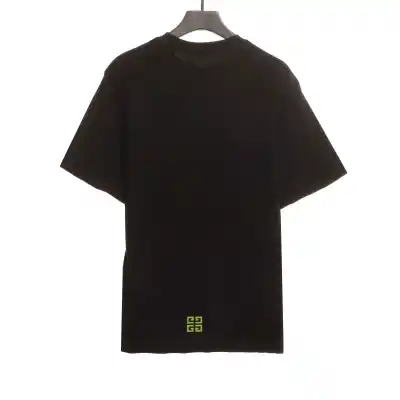  Givenchy colorful Sanskrit LOGO short sleeves T-Shirts 02