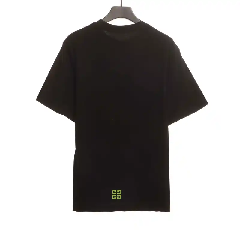  Givenchy colorful Sanskrit LOGO short sleeves T-Shirts