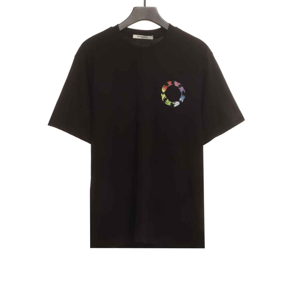 Givenchy colorful Sanskrit LOGO short sleeves T-Shirts