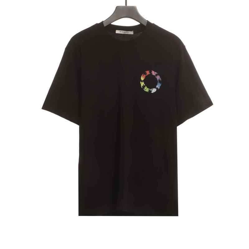 Givenchy colorful Sanskrit LOGO short sleeves T-Shirts