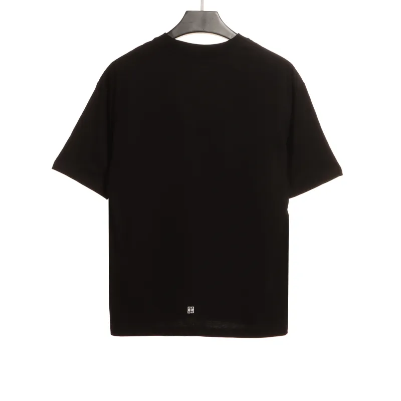 Givenchy damaged letter dislocation short sleeves T-Shirts