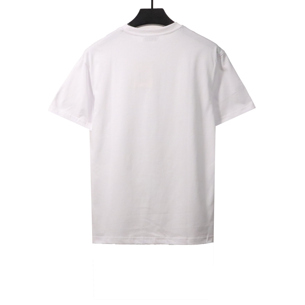 Givenchy diving great white shark print short-sleeved white T-Shirts