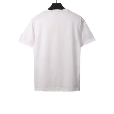  Givenchy diving great white shark print short-sleeved white T-Shirts 02