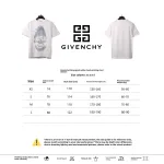  Givenchy diving great white shark print short-sleeved white T-Shirts