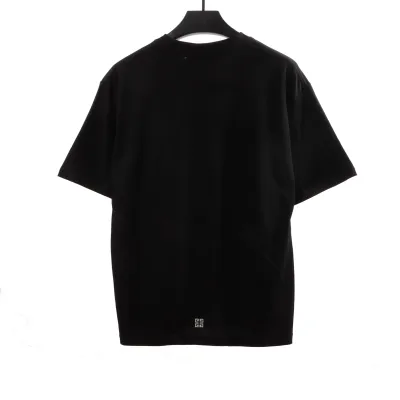 Givenchy Dragon Year Limited cartoon printed short sleeves black T-Shirts 02