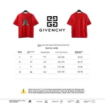 Givenchy Dragon Year Limited cartoon printed short sleeves red T-Shirts