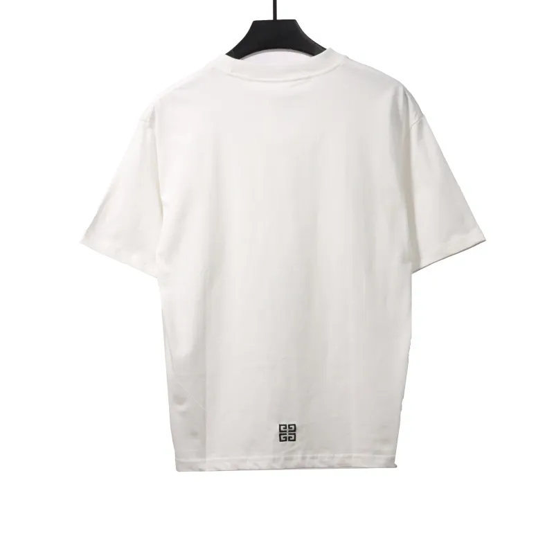  Givenchy Eiffel Tower printed short sleeves T-Shirts