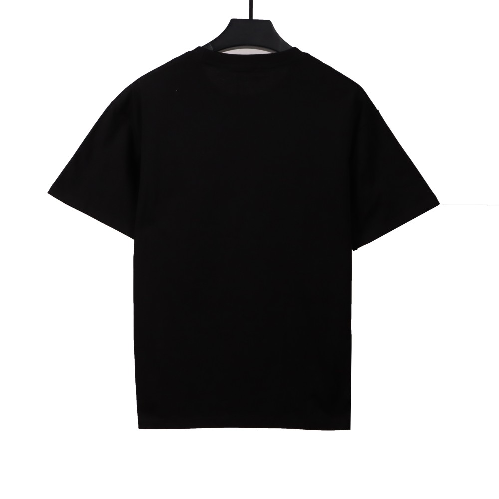 Givenchy five-pointed star necklace pendant embroidered short-sleeved black T-Shirts