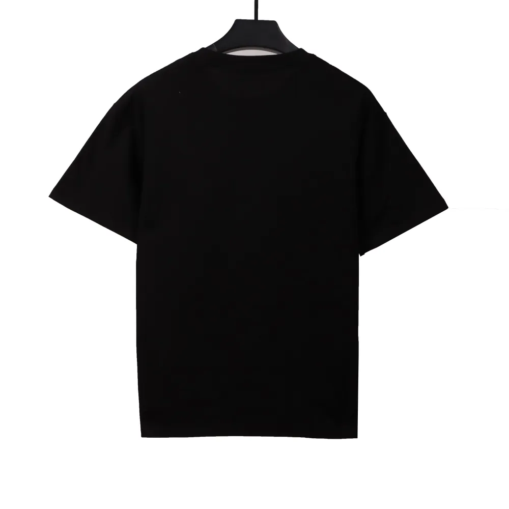 Givenchy five-pointed star necklace pendant embroidered short-sleeved black T-Shirts