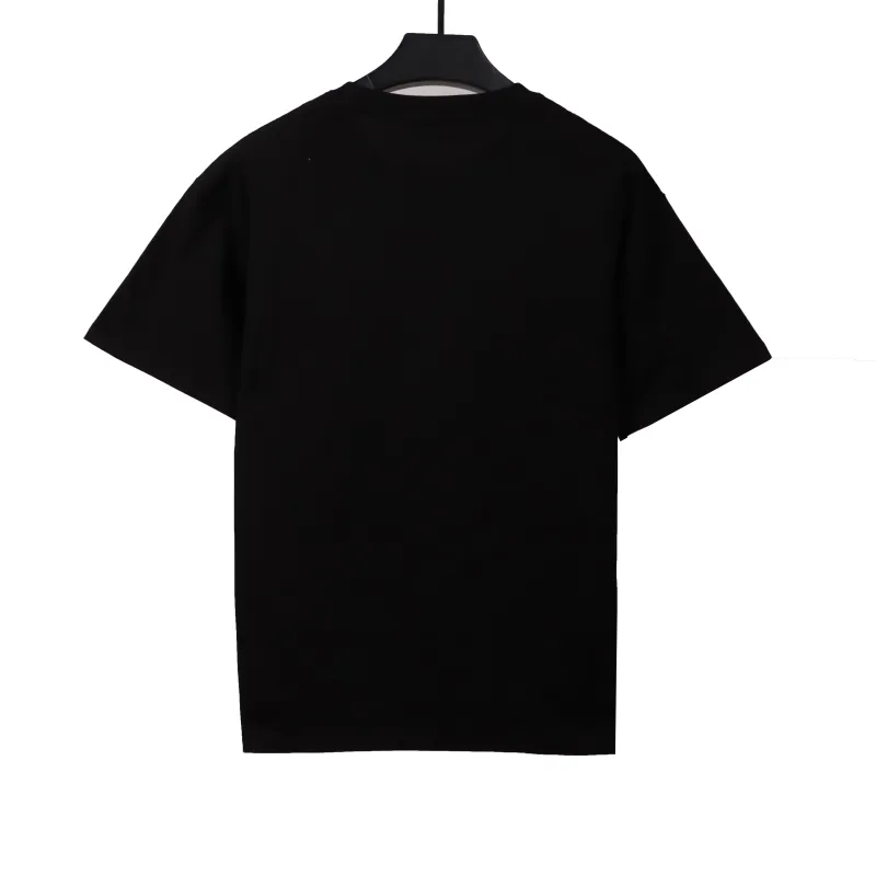 Givenchy five-pointed star necklace pendant embroidered short-sleeved black T-Shirts