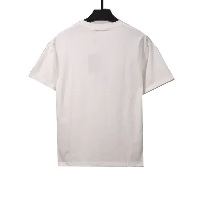  Givenchy five-pointed star necklace pendant embroidered short-sleeved white T-Shirts 02