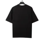  Givenchy floral quartz print short sleeve black T-Shirts