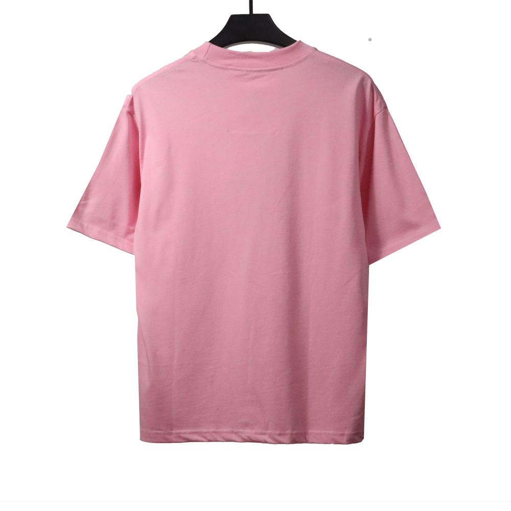 Givenchy floral quartz print short sleeve pink T-Shirts