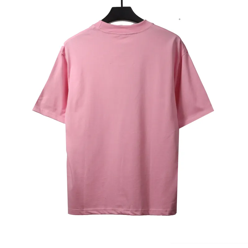  Givenchy floral quartz print short sleeve pink T-Shirts